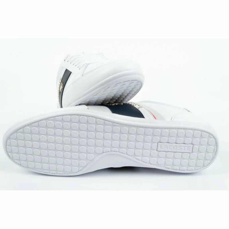 Lacoste Mens Chaymon Tech Shoes - White Trainers