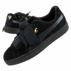 Footwear Puma Womens Heart SNK Shoes - Black