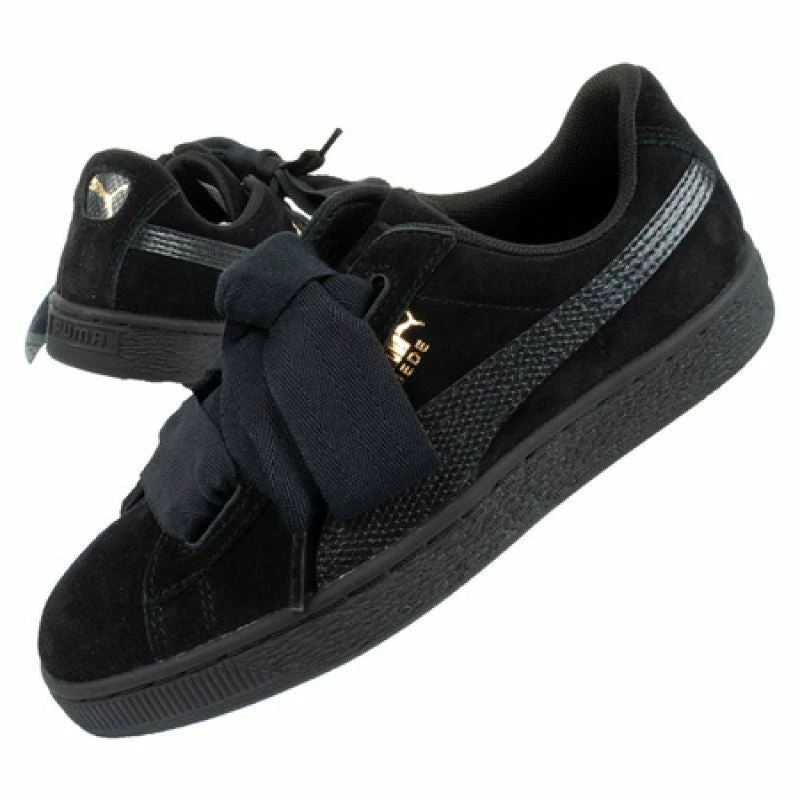 Footwear Puma Womens Heart SNK Shoes - Black