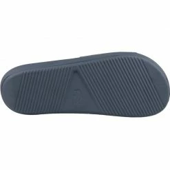 Lacoste Mens Croco Slide 119 Slippers - Navy Blue Slides