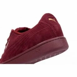 Puma Womens Vikky Ribbon Dots Shoes - Burgundy