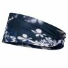 Buff Womens CoolNet UV Ellipse Headband - Navy Blue Ski Wear