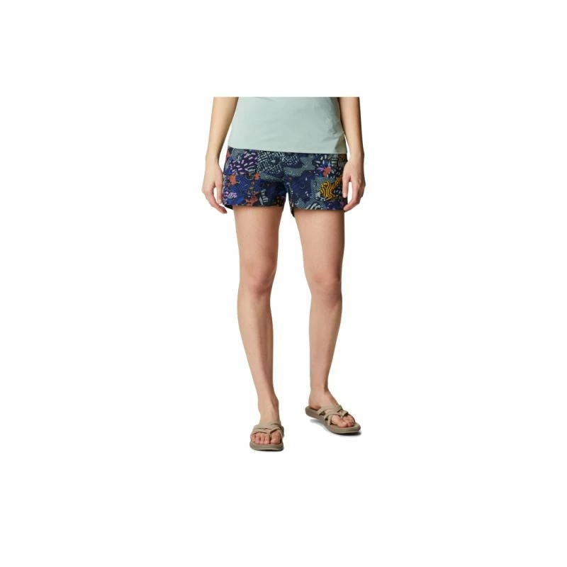 Columbia Womens Shorts Summerdry Cargo - Blue Outdoor Clothing