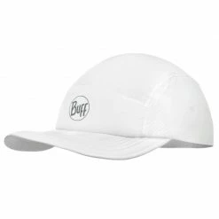 Buff Unisex 5 Panel Go Cap - White Caps