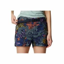Columbia Womens Shorts Summerdry Cargo - Blue Outdoor Clothing