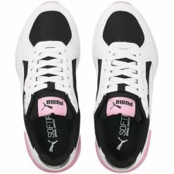 Puma Junior Graviton Shoes - White/Black Footwear