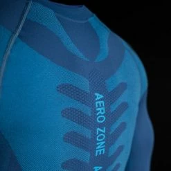 Alpinus Mens Tactical Base Layer Set Thermoactive Underwear - Blue Outdoor Clothing