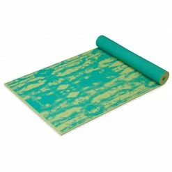 Yoga Mats Gaiam Lotus Double-sided Yoga Mat 6 Mm - Turquoise