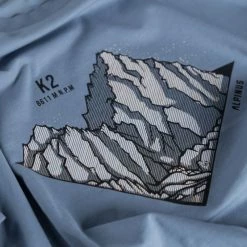 Outdoor Clothing Alpinus Mens Skilbrum T-shirt - Blue