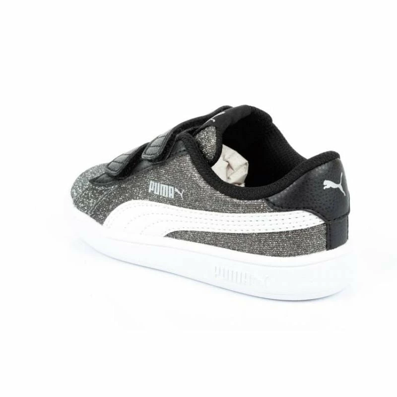 Footwear Puma Junior Smash V2 Glitz Glam Shoes - Black