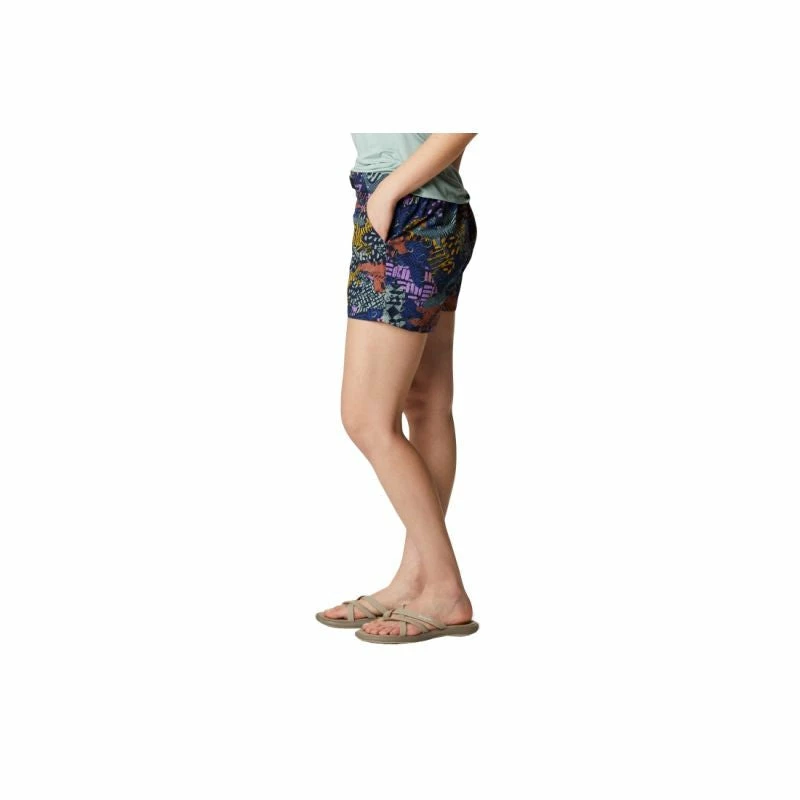 Columbia Womens Shorts Summerdry Cargo - Blue Outdoor Clothing