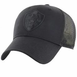 47 Brand Mens AS Roma Branson Cap - Black Caps