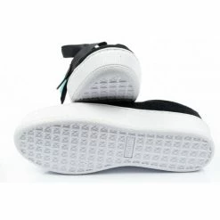 Puma Womens Vikky Platform Ribbon Shoes - Black