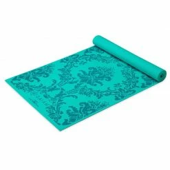 Yoga Mats Gaiam Neo Baroque 4MM Yoga Mat - Blue