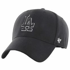 Caps 47 Brand MLB Los Angeles Dodgers Cap - Black