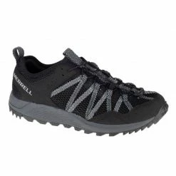 Merrell Mens Wildwood Aerosport Hiking Shoes - Black Trainers