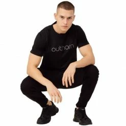 Outdoor Clothing Outhorn Mens Everyday T-shirt - Deep Black