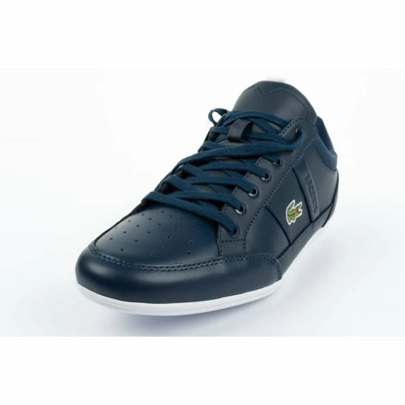 Lacoste Mens Chaymon 0121 Shoes - Navy Blue Trainers