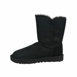Footwear UGG Womens Bailey Button II Shoes - Black
