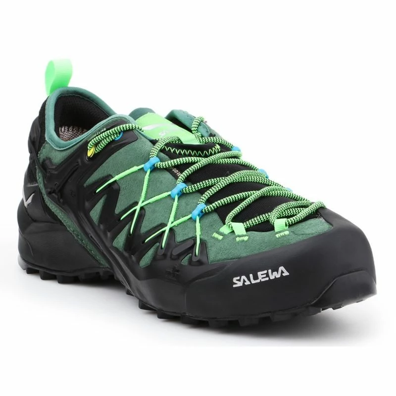 Salewa Mens MS Wildfire Edge GTX Hiking Shoes - Blue Trainers