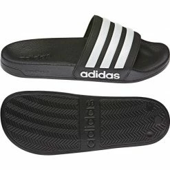 Climawarm Adidas Mens Adilette Shower Slippers - Black