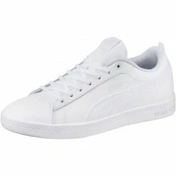Footwear Puma Womens Smash V2 LW Shoes - White