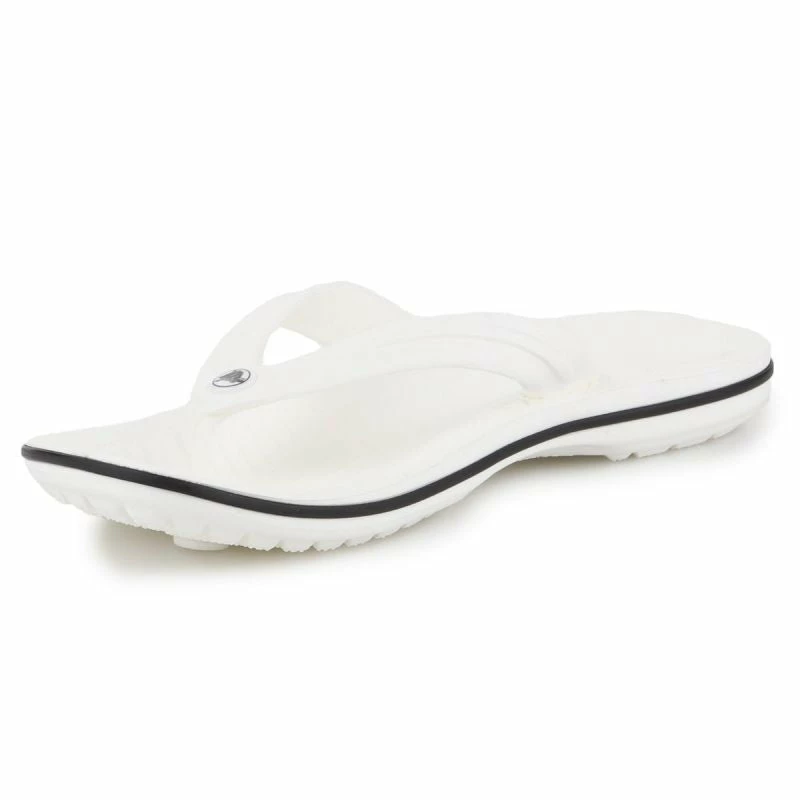 Slides Crocs Womens Crocband Flip-Flops - White