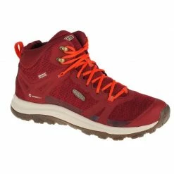 Keen Womens Terradora II Waterproof Shoes - Red Footwear