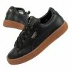 Puma Junior Basket Classic Gum Shoes - Black Footwear