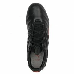 Puma Mens King Platinum 21 FG / AG Football Shoes - Black/Red