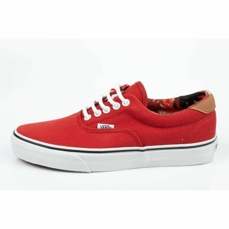 Vans Womens ERA 59 Shoes - Red Footwear