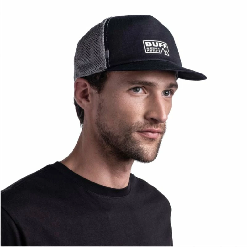 Caps Buff Unisex Pack Trucker Cap - Gray/Black