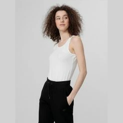 4F Womens Casual T-shirt - White