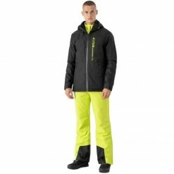 Outdoor Clothing 4F Mens Ski Jacket - Deep Black