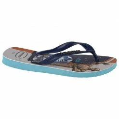Havaianas Mens Stars Wars FC Flip-Flops - Blue Slides