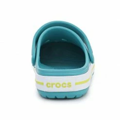 Crocs Womens Crocband Slippers - Blue/Yellow