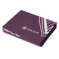 Yoga Mats Gaiam Cranberry Point 2 MM Yoga Mat - Purple