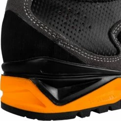 Alpinus The Ridge Mid Pro Trekking Shoes - Anthracite/Orange Trainers