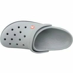 Crocs Unisex Crocband Slippers - Gray Slides