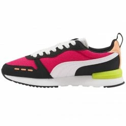 Puma Womens R78 Shoes - Black/White/Pink