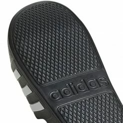 Adidas Mens Adilette Aqua Slippers - Black Climawarm