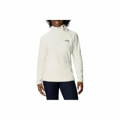 Columbia Womens Ali Peak 1/4 Zip Fleece Sweatshirt - White