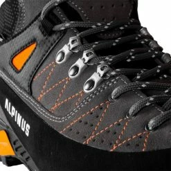 Alpinus The Ridge Mid Pro Trekking Shoes - Anthracite/Orange Trainers
