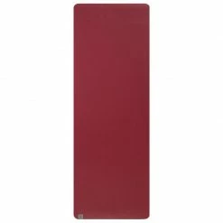 Gaiam Earth Lovers 5 MM Double-Sided Yoga Mat - Red/Gray