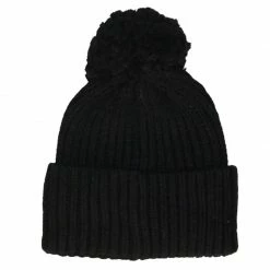 UGG Womens Chunky Rib Knit Beanie - Black Ski Wear
