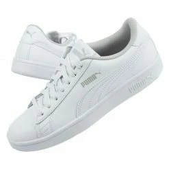 Footwear Puma Junior Smash V2 Shoes - White
