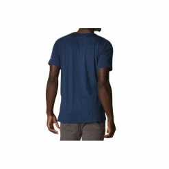 Outdoor Clothing Columbia Mens Tech Trail Graphic Tee - Navy Blue