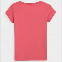 Outdoor Clothing 4F Womens Short Sleeves T-Shirt - Coral
