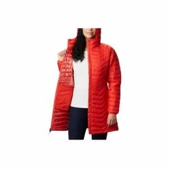 Columbia Womens Powder Lite Mid Jacket - Orange