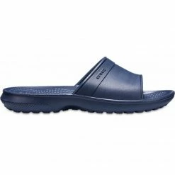 Crocs Kids Classic Slide Slippers - Navy Blue